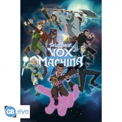 Juliste: The Legend Of Vox Machina - Group (91,5x61cm)