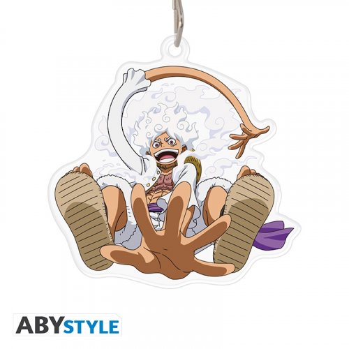 Avaimenper�: One Piece - Luffy Gear 5th, Acryl