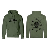 Huppari: The Legend Of Zelda Logo And Shield (XL)
