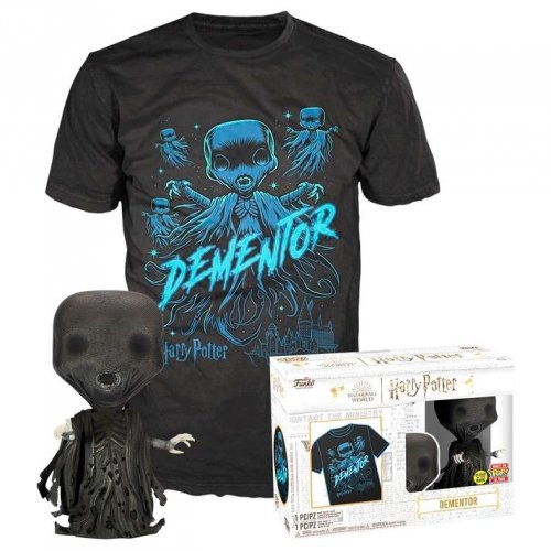 Funko Pop! Tee: Harry Potter - Dementor (& T-shirt)