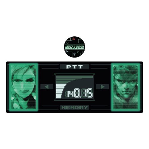 Hiirimatto: Metal Gear Solid - Desk Pad And Coaster Set (80x30cm)