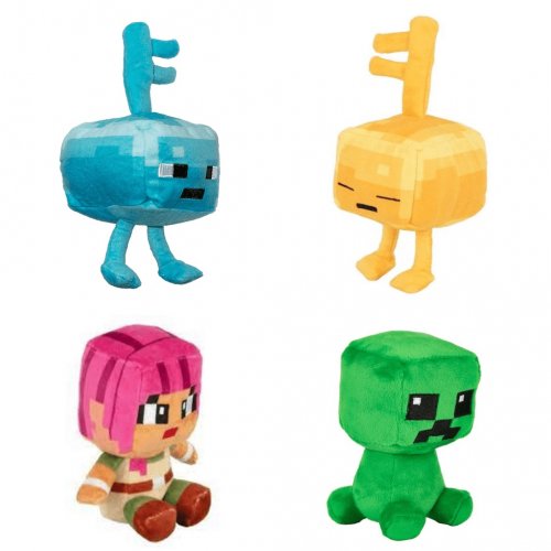 Pehmo: Minecraft - Dungeons Mini Crafter Plush (satunnainen)