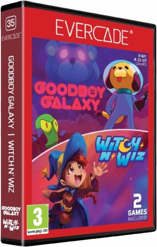 Blaze Evercade: Goodboy Galaxy / Witch N' Wiz