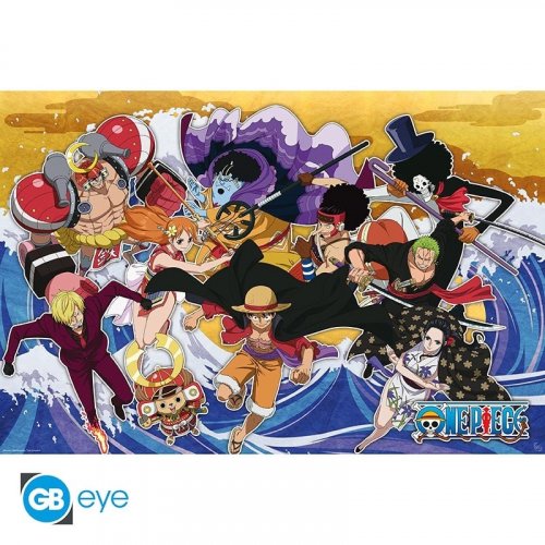 Juliste: One Piece Poster - The crew in Wano Country (91.5x61)