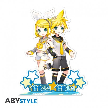 Figuuri: Hatsune Miku Vocaloid - Kagamine Len And Rin Acrylic Stand (10cm)