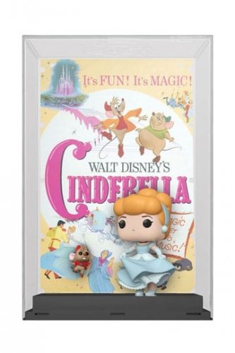 Funko Pop! Vinyl: Disney's 100th Anniversary - Cinderella (+ Movie Poster, 9cm)