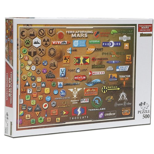 Palapeli: Terraforming Mars - Logos (500)