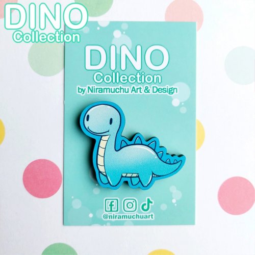 Magneetti: Dino Collection - Brontosaurus Magnet (4.5cm) (Niramuchu)