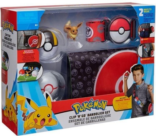 Pokemon: Clip 'N' Go - Bandolier Set - Eevee