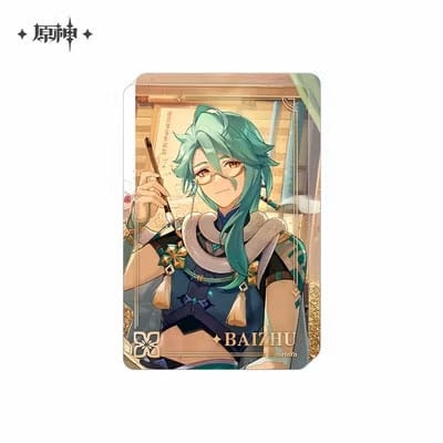 Genshin Impact Acryl Ornament With Glitter Baizhu 10 Cm