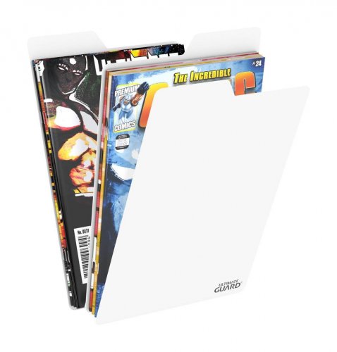 Ultimate Guard: Premium Comic Book Dividers White