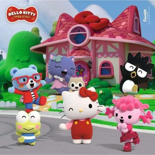 Palapeli: Hello Kitty - Super Style (3x49)