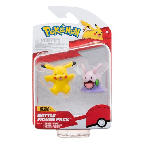 Pok�mon: Battle Figure Pack - Pikachu & Goomy, 2-pack (5cm)