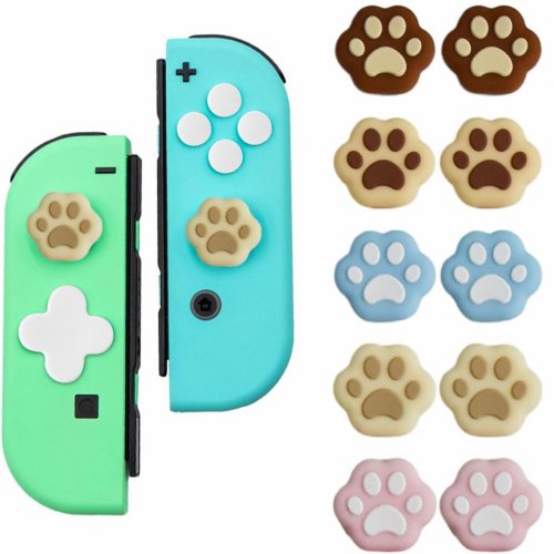 Ohjainapu: Paw Grips - Shaped (2kpl, Satunnainen)