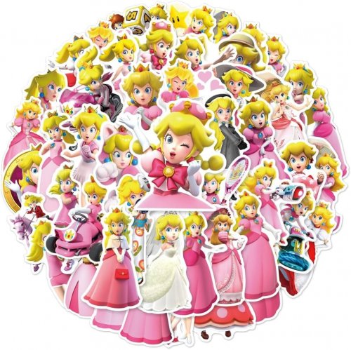 Tarra: Princess Peach (satunnainen) - 10kpl