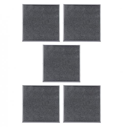 Citadel 50mm Square Bases (5)