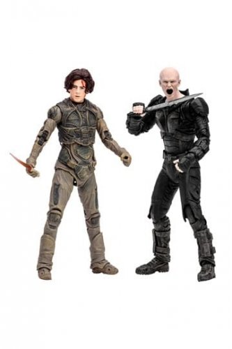 Figu: Dune 2 - Paul Atreides & Feyd-Rautha Harkonnen (18cm)