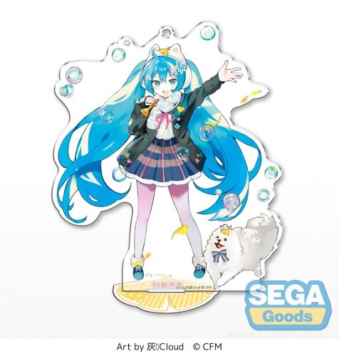 Avaimenper�: Hatsune Miku - Acrylic Huilancloud v. (14cm)