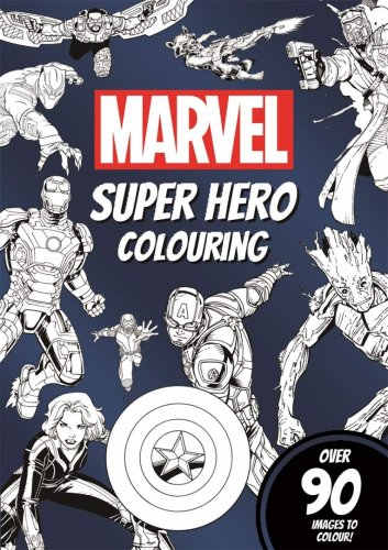 V�rityskirja: Marvel - Super Hero Colouring