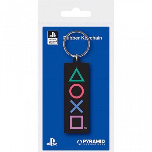 Avaimenper�: Playstation - Shapes (Rubber)