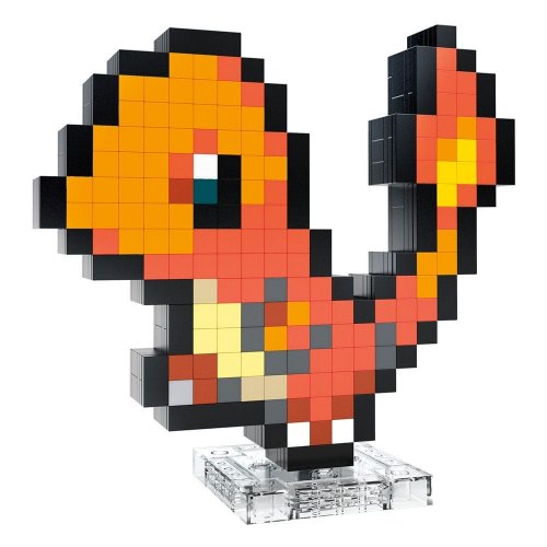Pok�mon: Mega Construction - Charmander Pixel Art