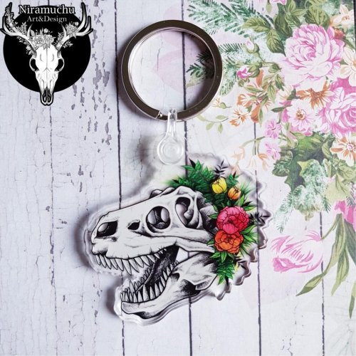 Avaimenper�: Skull of the T-Rex Keyring (5cm) (Niramuchu)