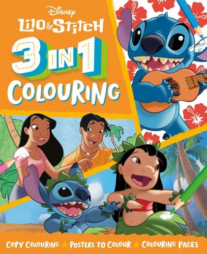 Lilo & Stitch: 3 in 1 Colouring (V�rityskirja)