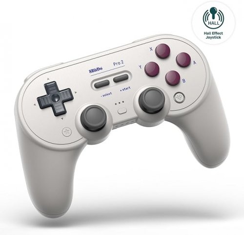 8Bitdo: Pro 2 Bluetooth Gamepad Hall Edition (Grey Classic) (NSW/NSW2/PC)