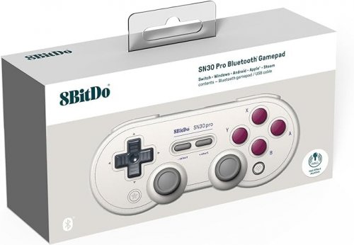 8BitDo: SN30 Pro Bluetooth Gamepad Hall Edition (G Classic) (NSW/NSW2/PC)