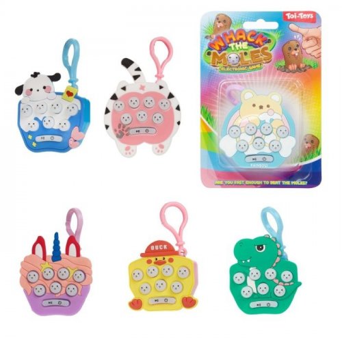 Avaimenper�: Bubble Pops Fidget Peli (Kuplapeli, Satunnainen)