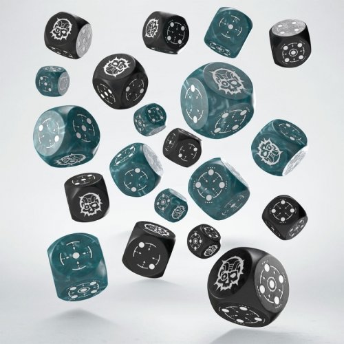 Noppasetti: Crosshairs Compact - D6 Stormy & Black (20)
