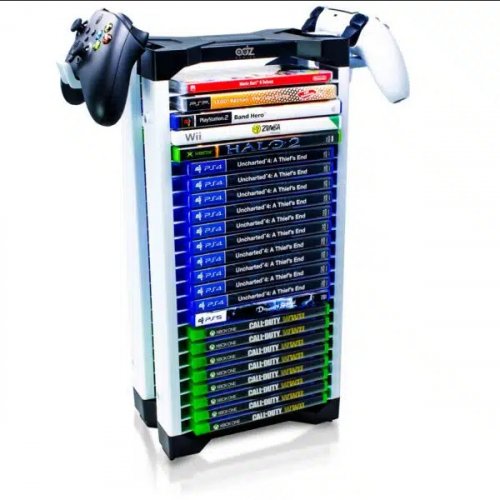 ADZ: Game Storage Tower (23) (White) (PlayStation/XBOX/NSW)
