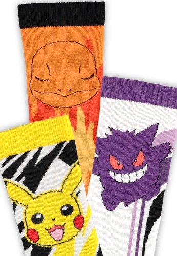 Sukat: Pok�mon - Pikachu, Charmander, Gengar, 3-pack (39-42)