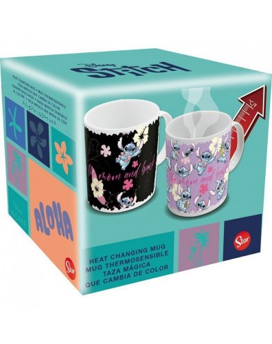 Muki: Lilo & Stitch - To The Moon And Back Heat Change (350ml)