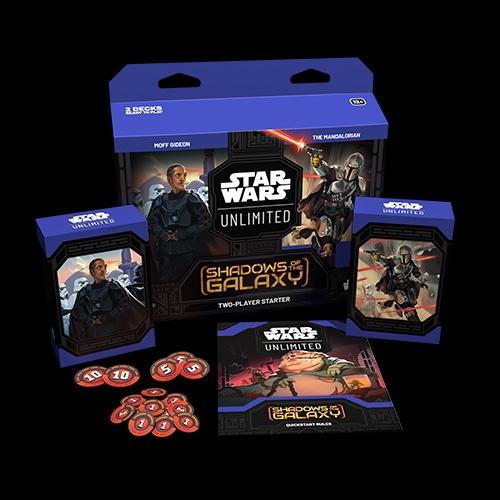 Star Wars Unlimited: Shadows of The Galaxy Two-Player Starter (+Postikortti)