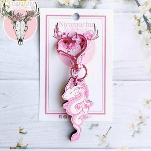 Avaimenper�: Year Of The Dragon - Elegant Keycharm (4cm) (Niramuchu)