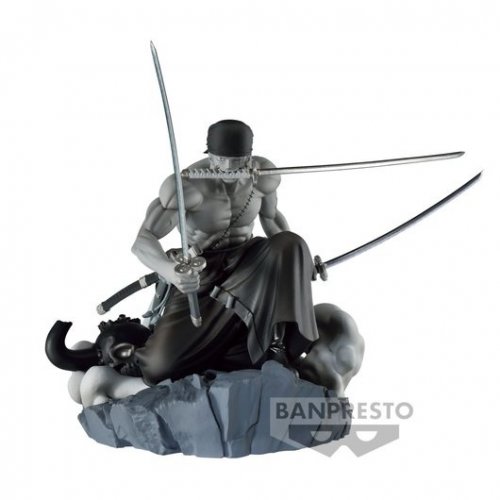 Figuuri: One Piece - Roronoa Zoro Dioramatic (Brush Tones, 15cm)