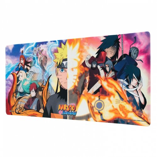 Hiirimatto: Naruto Shippuden - Lightning & Fire XL (80x35cm)