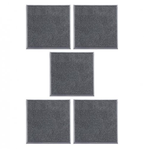 Citadel 40mm Square Bases (5)