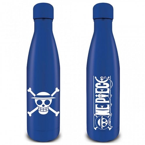 Juomapullo: One Piece - Straw Hat Pirates Emblem, Blue