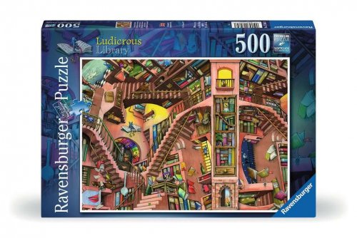 Palapeli: Ludicrous Library (500)