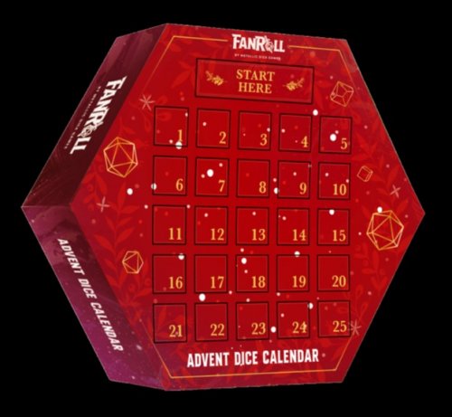 Joulukalenteri: Fanroll - Dice Advent Calendar 2024