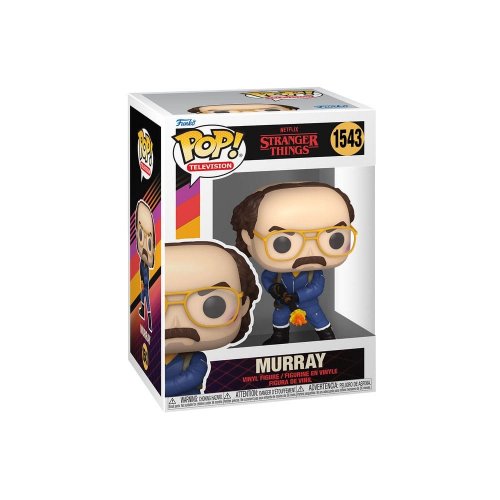 Funko Pop! Television: Stranger Things - Murray w/Flamethrower (1543)