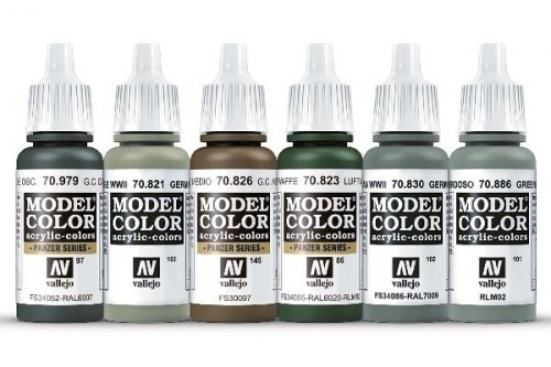 Vallejo: 70206 Model Color Set - WWII German Infantry