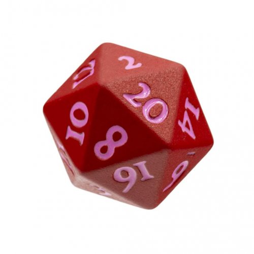 UltraPro: Heavy Metal - Vivid Red D20 Dice Set