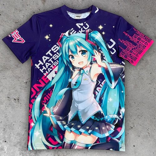 Hatsune Miku T-shirt Expressive Vibes Size S
