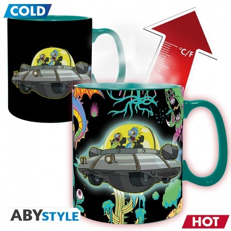 Muki: Rick And Morty - Spaceship (Heat Change) (480ml)