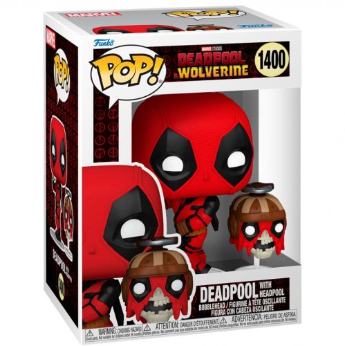 Funko Pop! Marvel: Deadpool & Wolverine - Deadpool With Headpool