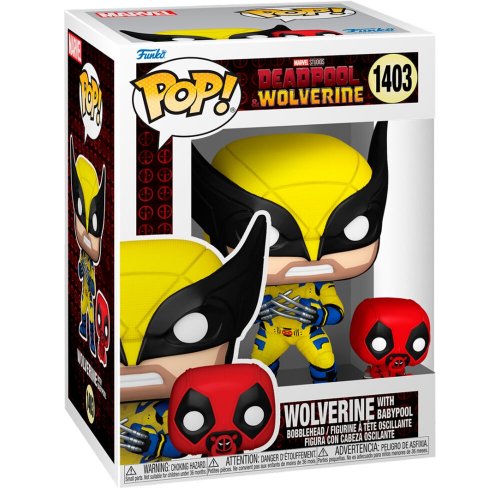 Funko Pop! Marvel: Deadpool & Wolverine - Wolverine With Babypool (1403)