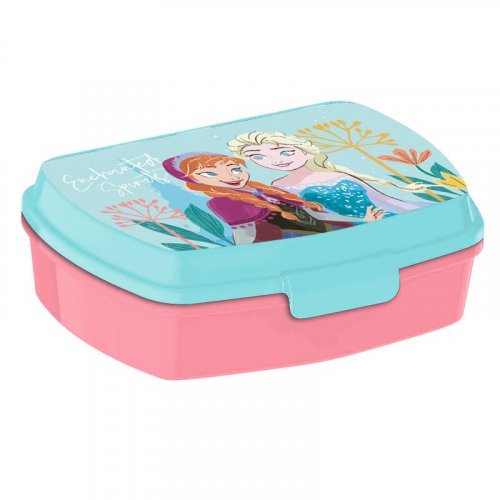 Ev�srasia: Disney - Frozen, Pink/Teal Lunch Box